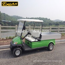 Excar Green Electric utility Carro 48V 2 asientos Golf Cart con Cargo Box